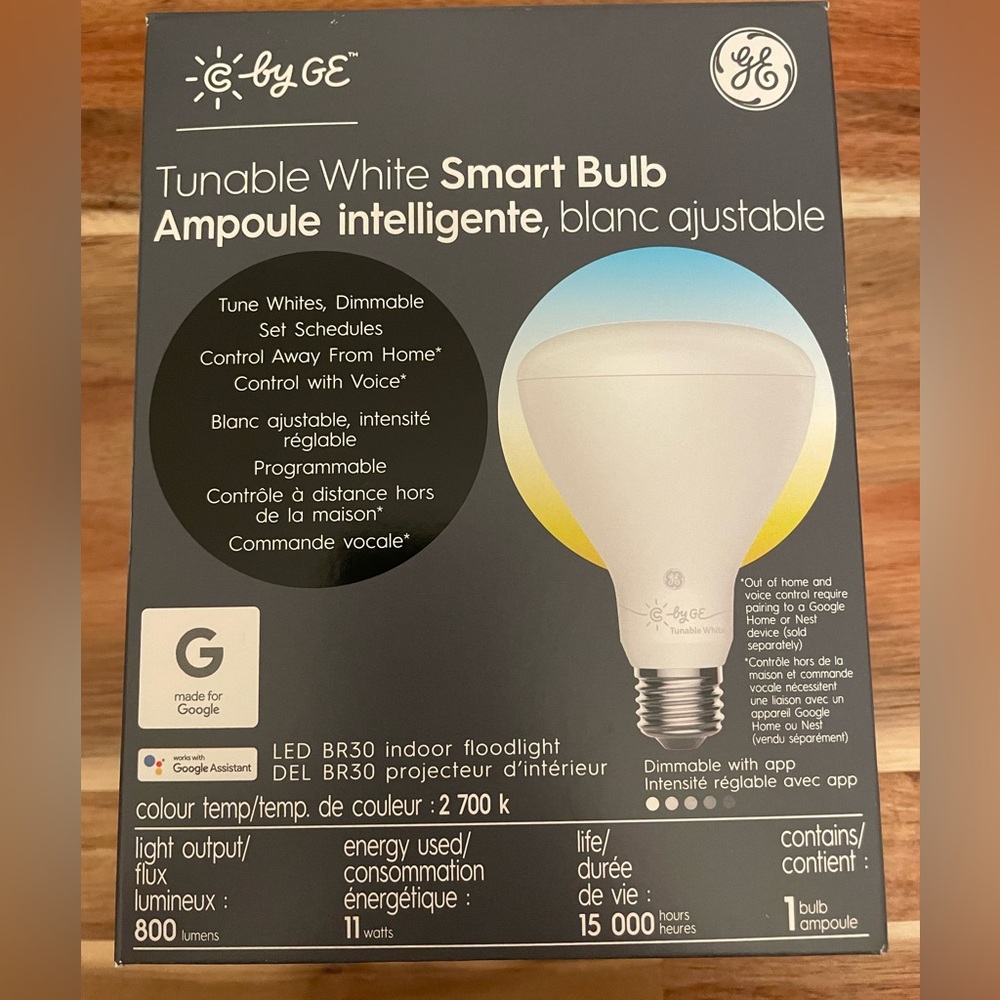 Tunable white smart bulb